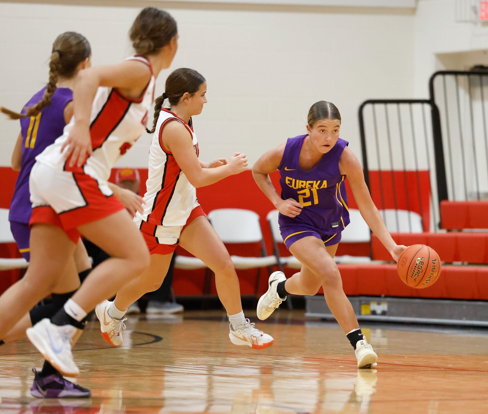 Visitation Christmas Tournament, first round: Ursuline v. Eureka
